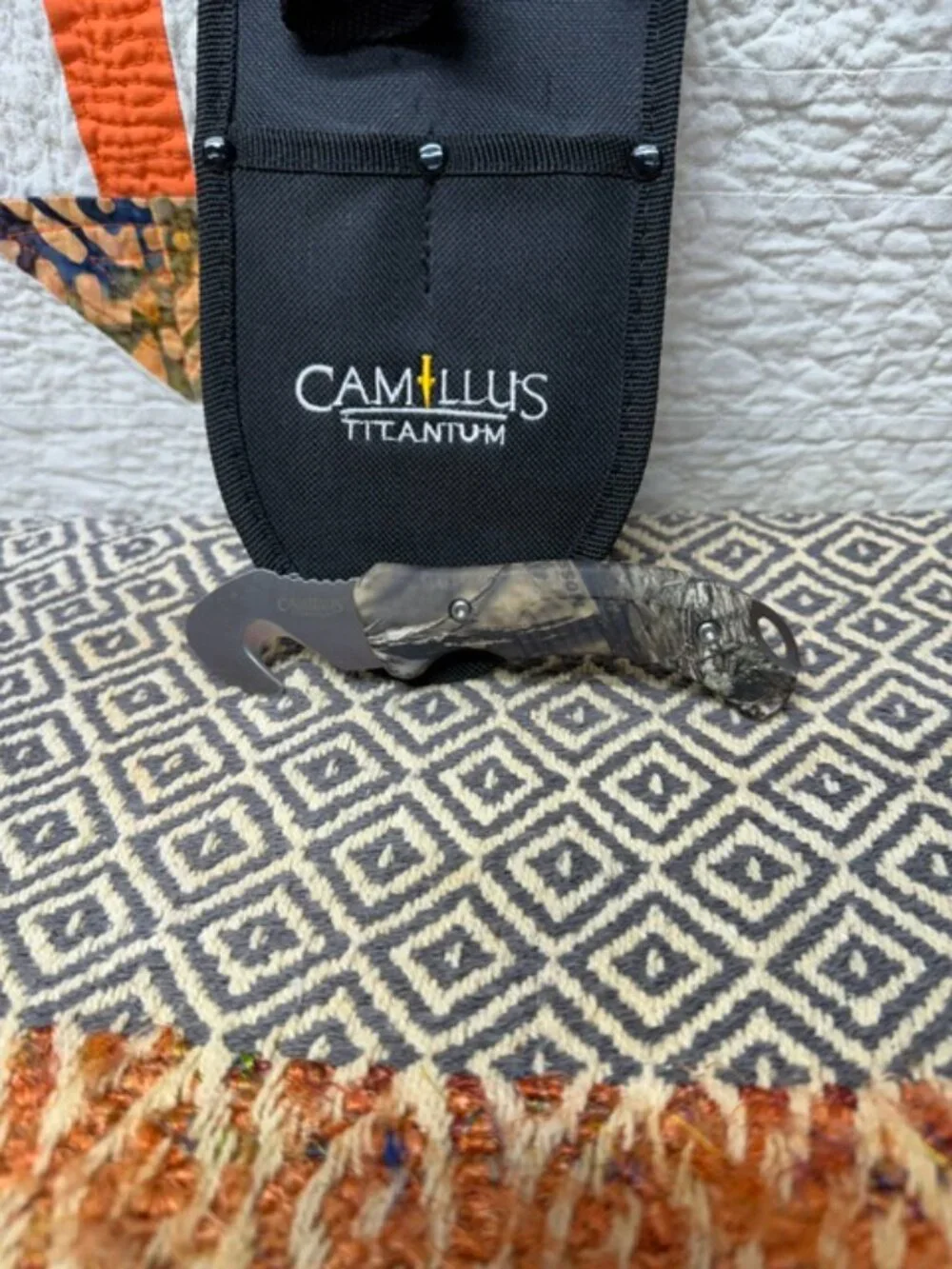 Camilus Titanium Fixed Blade Knife Set